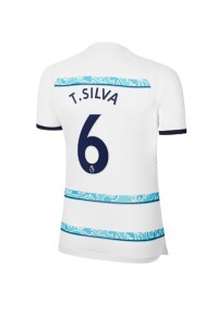 Fotbalové Dres Chelsea Thiago Silva #6 Dámské Venkovní Oblečení 2022-23 Krátký Rukáv